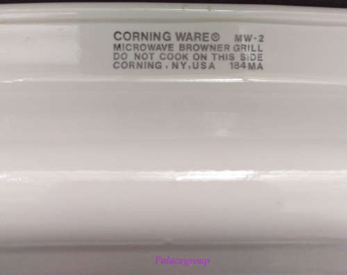 Corning Ware® Microwave Browner Grill, 295 x 310 x 30mm, MW2, Unused, 1pc