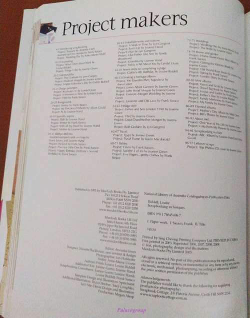 Scrapbooking Projects, Bonus 12 Sheets Of Acid-Free Stencils + Templates Inside, +A4