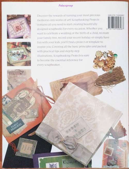 Scrapbooking Projects, Bonus 12 Sheets Of Acid-Free Stencils + Templates Inside, +A4