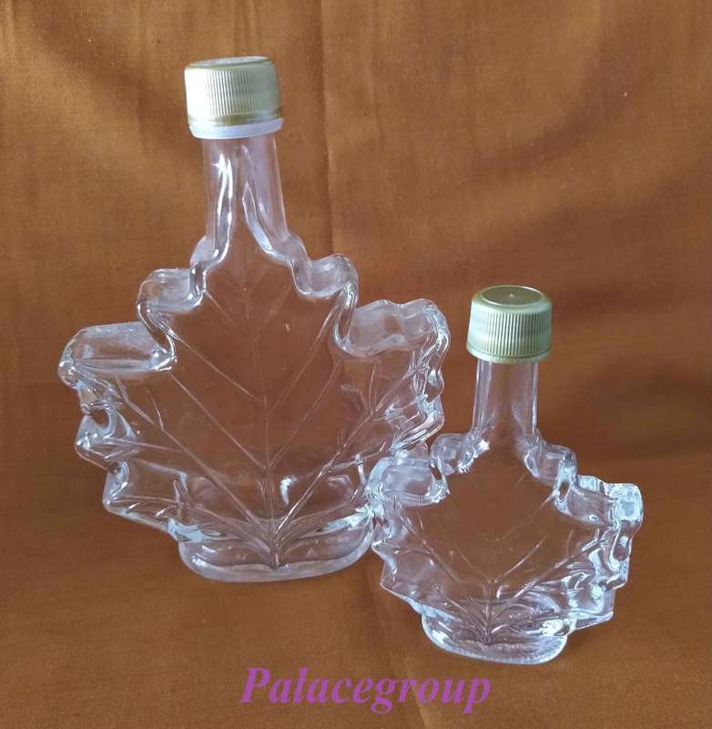 2 x Maple Syrup Bottles, Large Bottle Size 170 x 125mm, Small Bottle Size 112 x 78mm, See Photo`s