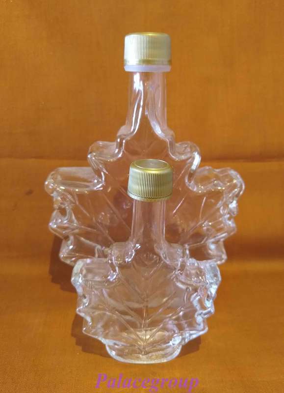 2 x Maple Syrup Bottles, Large Bottle Size 170 x 125mm, Small Bottle Size 112 x 78mm, See Photo`s