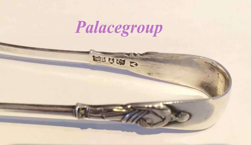 Vintage Sugar Tongs / Nips, Silverplated, Apostle Image Either Sides, 11.5cm, See Photo`s
