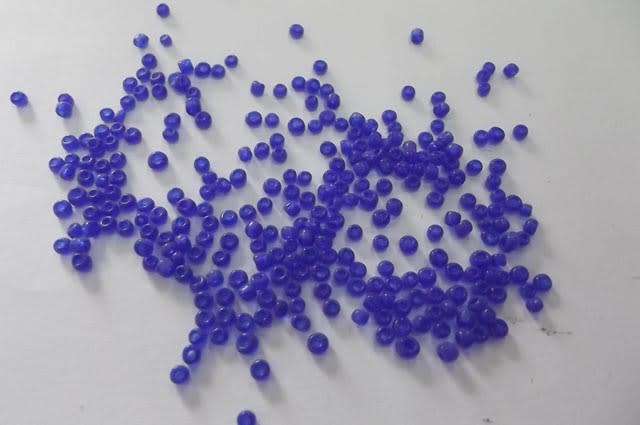 Glass Beads, Seedbeads, 11/0, Dark Blue, 13gr