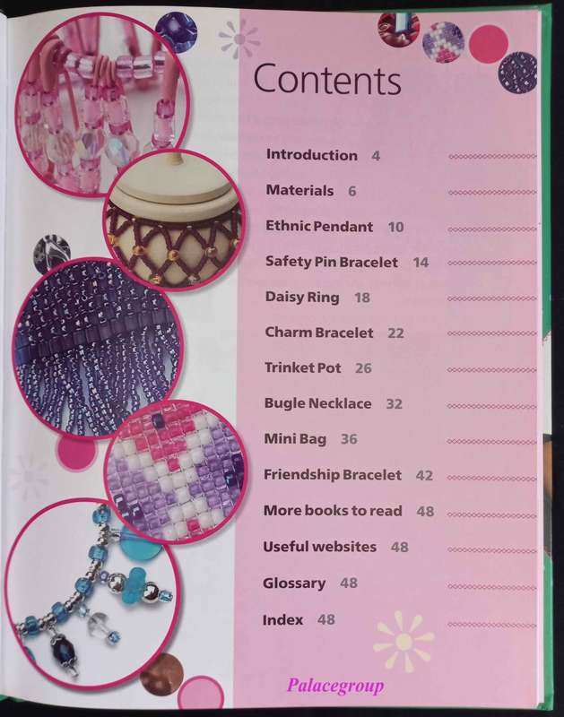 Start To Bead, Jill Thomas, Learn How To Bead, It`s Fun And Easy To Do!, 49pg, Hard Cover, +A4