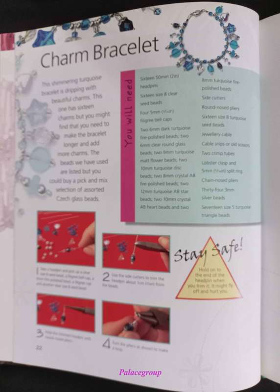 Start To Bead, Jill Thomas, Learn How To Bead, It`s Fun And Easy To Do!, 49pg, Hard Cover, +A4