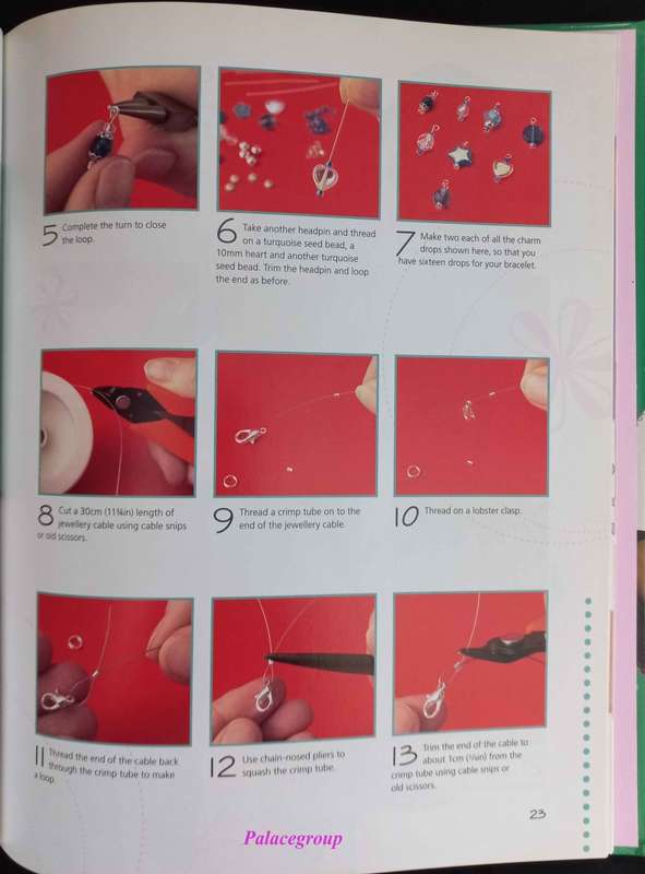 Start To Bead, Jill Thomas, Learn How To Bead, It`s Fun And Easy To Do!, 49pg, Hard Cover, +A4