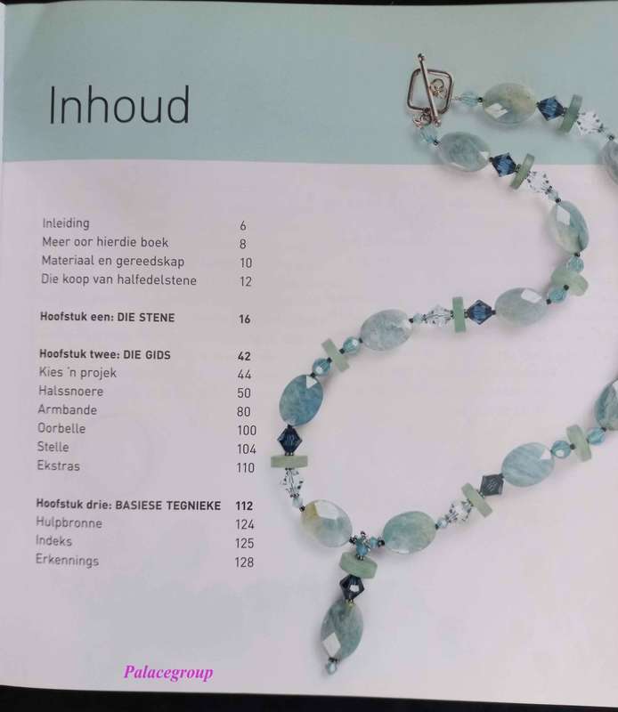 Krale-Ontwerp Met Halfedelstene, Glaskrale, Pêrels En Meer, Kim Gover, Bl 128, +A4, Sagteband
