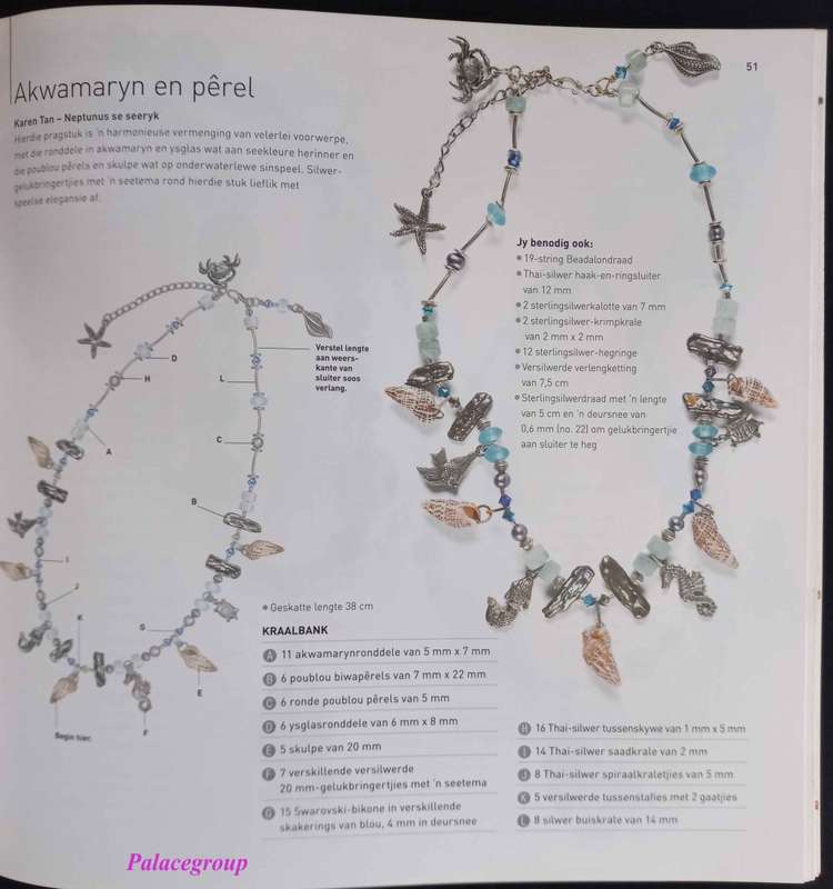 Krale-Ontwerp Met Halfedelstene, Glaskrale, Pêrels En Meer, Kim Gover, Bl 128, +A4, Sagteband