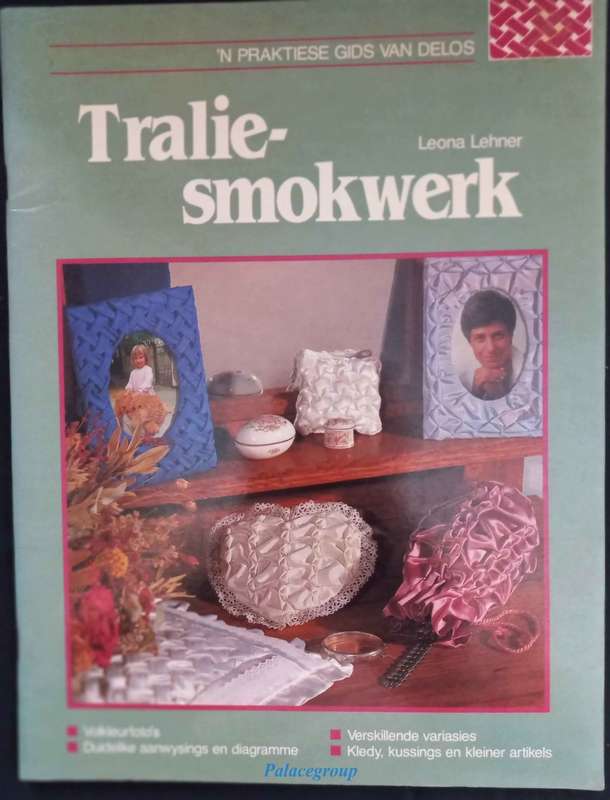 Traliesmokwerk, Leona Lehner, Kleur Fotos, Bl 32, +A4, Sagte band