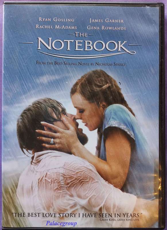 The Notebook, Ryan Gosling - James Garner - Rachel McAdams - Gena Rowlands, DVD