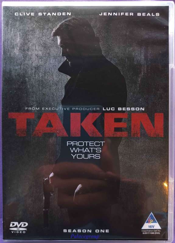 TAKEN, Protect What`s Yours, Clive Standen & Jennifer Beals, DVD