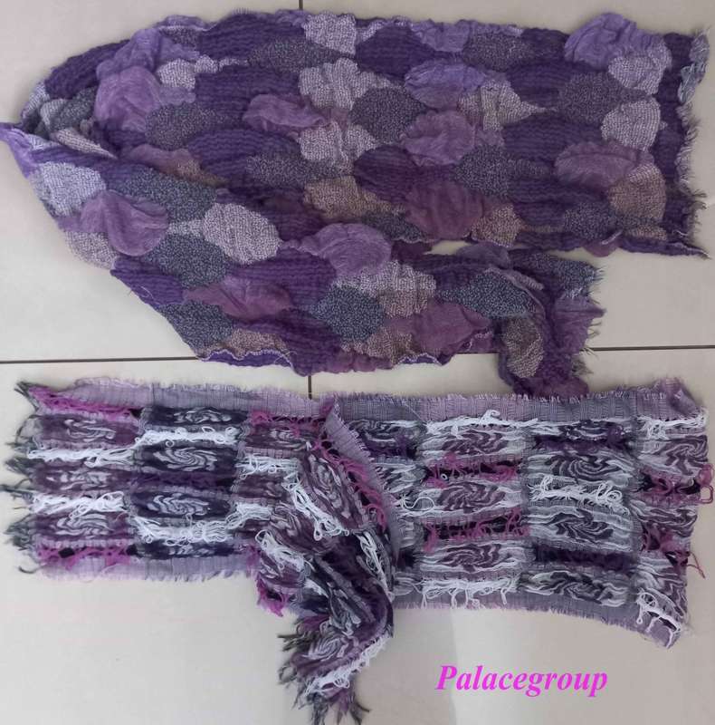 Scarves x 2, Assorted Colours, Lightly Perfumed, Rarely Used, Length ±180cm