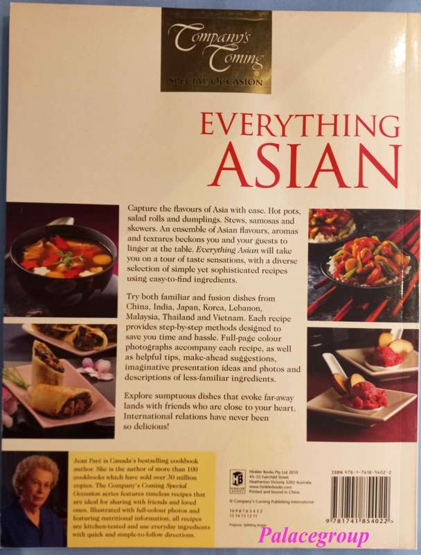 Everything Asian, Jean Paré, Linda Fraser, Colour Photo`s, 191 Pg, +A4, Paperback