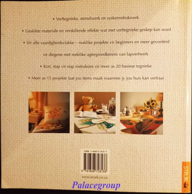 Lapverfwerk, Tharina Odendaal & Anika Pretorius, Kleurfoto`s, +20 Basiese ,  127 bl, +A4, Sagte Band