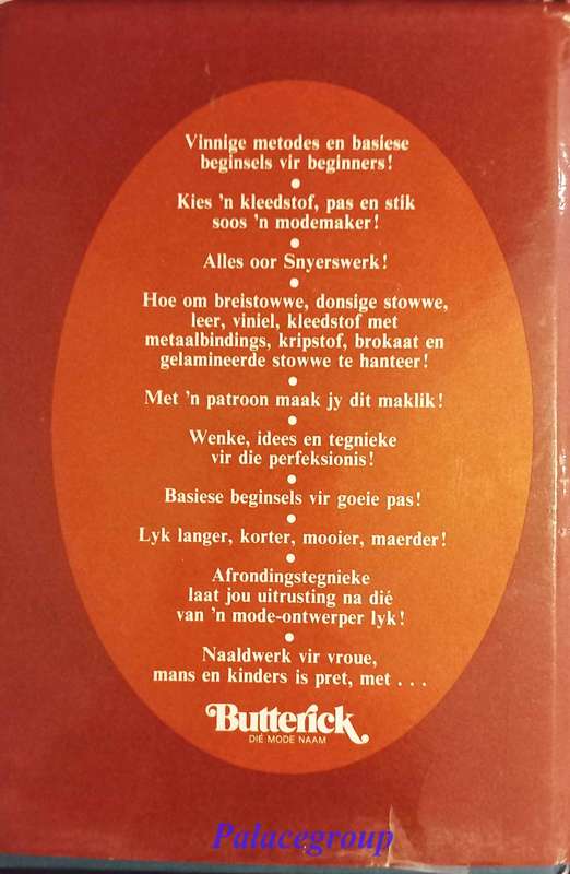 Die Butterick Naaldwerk Boek, Patricia Perry, Gereed-Knip-Stik,  349 bl, A4, Hardeband