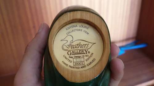Feathers of Knysna birds (collectors item)