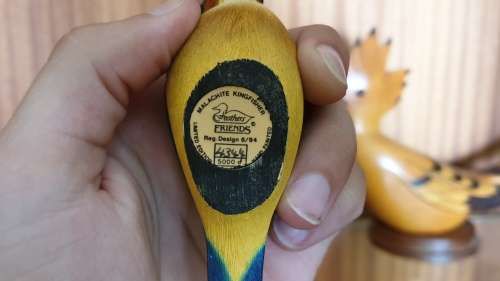 Feathers of Knysna birds (collectors item)