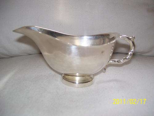 Silver Plated Gravy boat