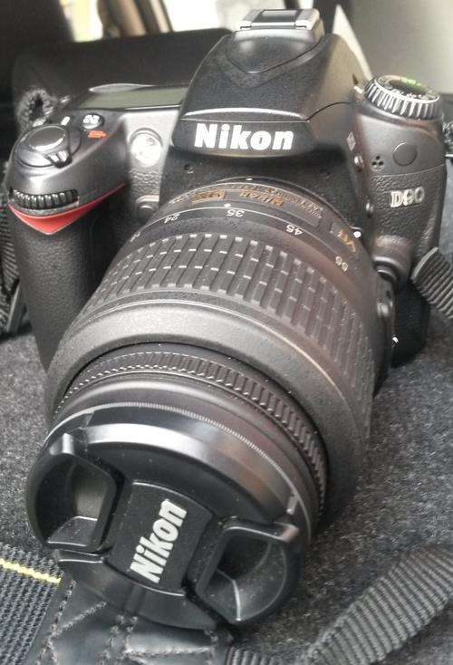 Nikon D90 with 18-55mm lens, Nikon remote and camera bag Shipping details in add