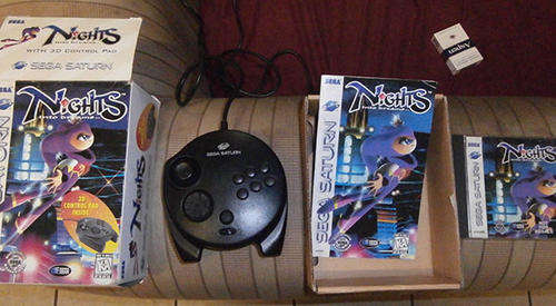 Nights: Into Dreams for Sega Saturn (Includes analog joypad)