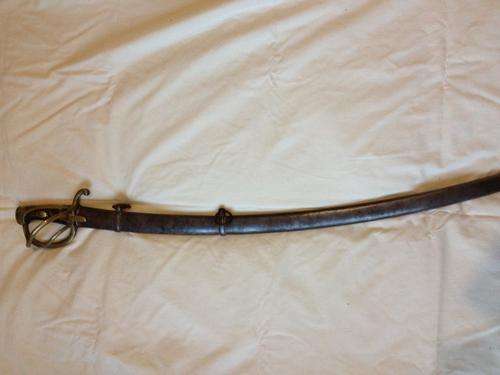 Napoleon French Cavalry Sabre - 1812 Dated (Original Condition) - VERY RARE