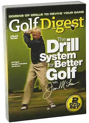 NEW AND SEALED GOLF DIGEST - THE DRILL SYSTEM BOX SET