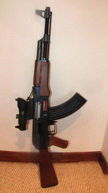 AK-47 + Scope! MUST SEE 430FTS! 80%Metal