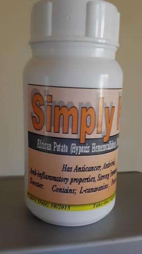 African Potato 350mg 60 capsules R100
