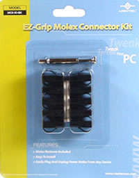 Vantec EZ-Grip Molex Connector Kit - BLACK