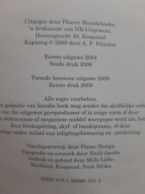 PHAROS Spreekwoorde en waar hulle vandaan kom deur Anton F Prinsloo