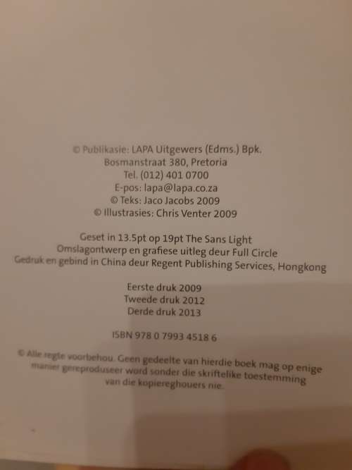 Middernagfees deur Jaco Jacobs (3de druk 2013)