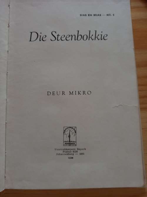 Sias en Mias Nr 8: Die Steenbokkie deur Mirko (1961)