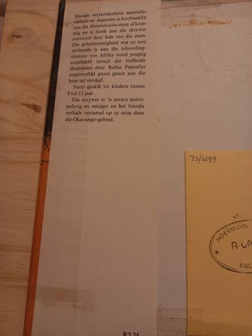 Verhale van die Okavango deur Thomas J Larson (1972)