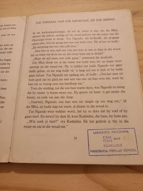 Verhale van die Okavango deur Thomas J Larson (1972)