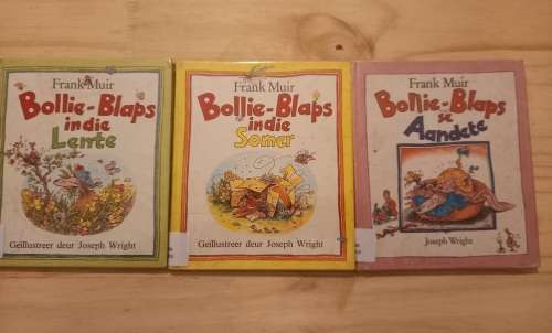 3 x Bollie-Blaps Kinder Boeke deur Frank Muir