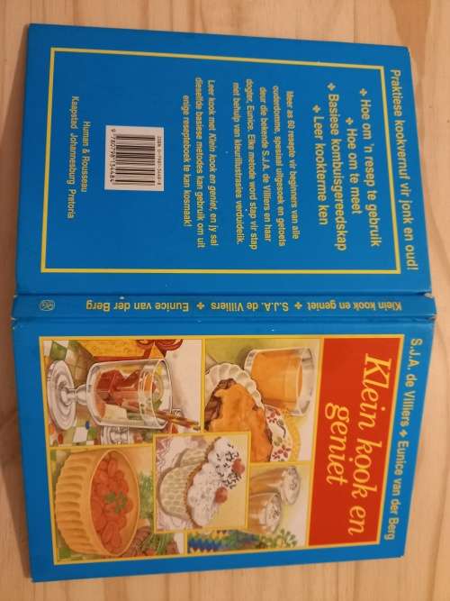 Klein Kook en Geniet deur SJA de Villiers/Eunice vd Berg (1ste uitgawe 1995)