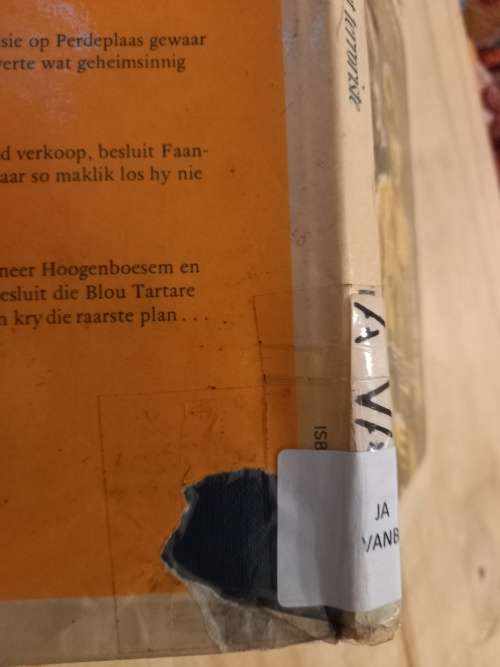 Die Blou Tartare Nr 6 - Faanman slaags met terroriste deur HS van Blerk (1979)