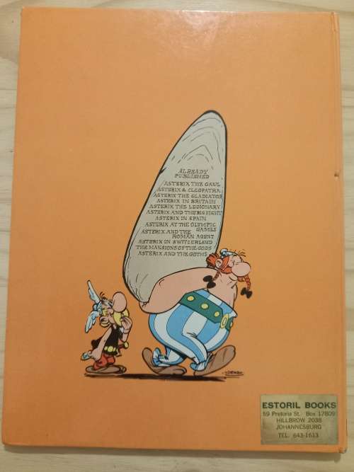 Asterix and the laurel wreath by Goscinny and UNDERZO (1974)