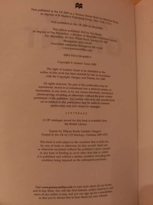 EVEN by Andrew Grant (2009)