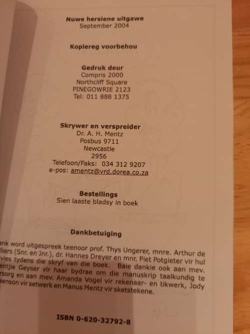 Perspektiewe oor BEESBOERDERY in Suid-Afrika (2004)