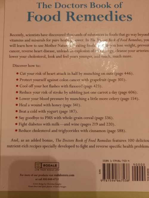 The Doctors Book of Food Remedies
