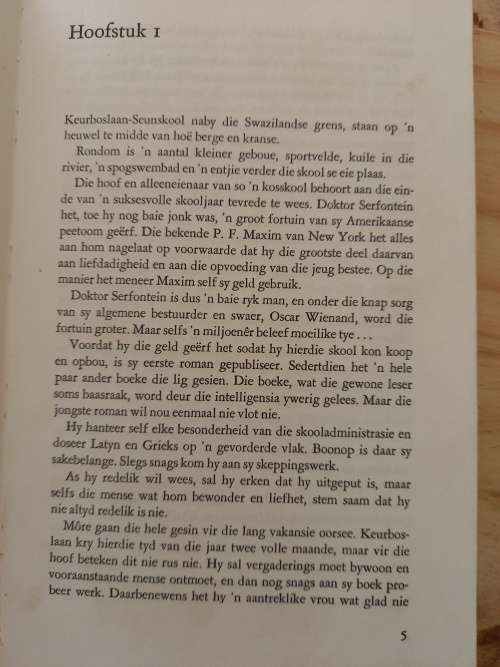 Keurboslaan Reeks nr 10 - Krisis op Keurboslaan deur Theunis Krogh (1ste uitgawe 1974)