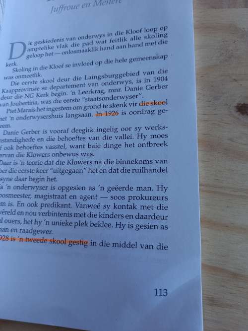 Die Hel valley van die leeus deur Sue Van Waart