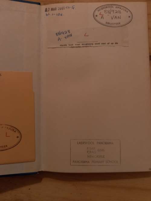 Die Blou Tartare Nr5 - Faanman speel Kupido deur HS van Blerk (1ste uitgawe 1978)