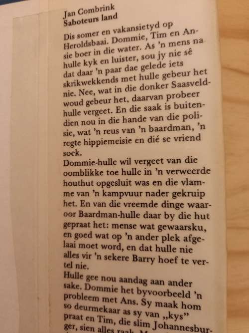 Die Blou Tartare Nr5 - Faanman speel Kupido deur HS van Blerk (1ste uitgawe 1978)