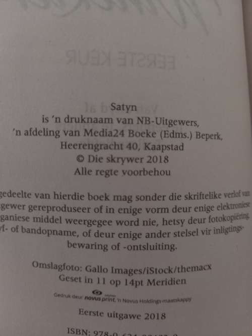 Eerste Keur deur Elsa Winckler (2018)