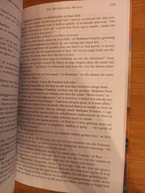 Harry Potter en die Kamer van Geheimenisse deur JK Rowling (1998)