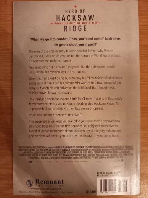 Hero of Hacksaw Ridge - Dough Batchelor (2016)