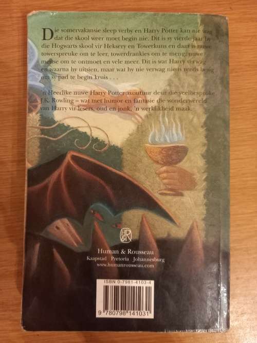 Harry Potter en die Beker vol Vuur - JK Rowling
