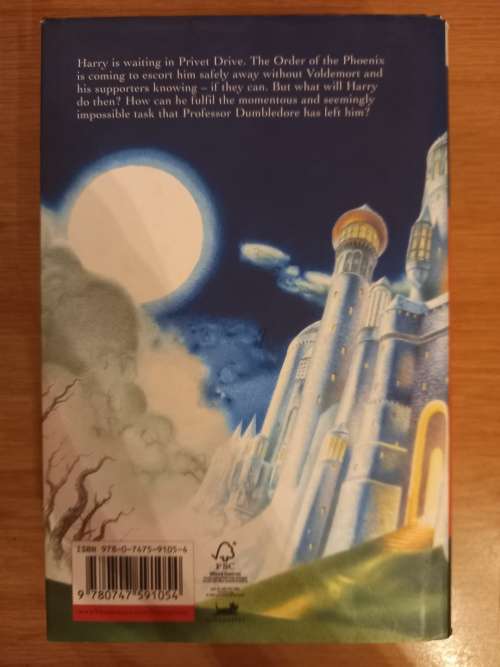HARRY POTTER and the Deathly Hallows - JK Rowling (1st edition)